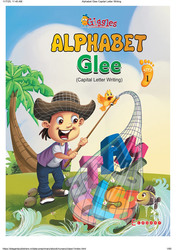 Alphabet Glee – Capital Letter Writing Book for Nursery Kids