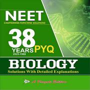 38 Years NEET Biology PYQ Book for Guaranteed Exam Insight